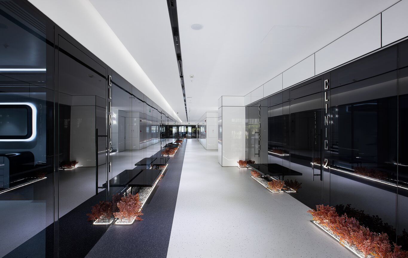 Clinic corridor